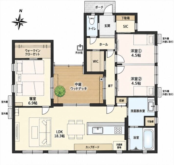 【間取り】