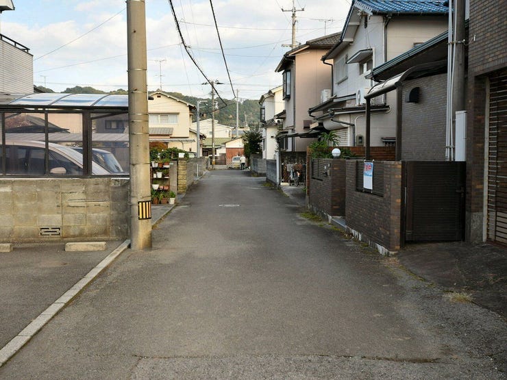 北側道路