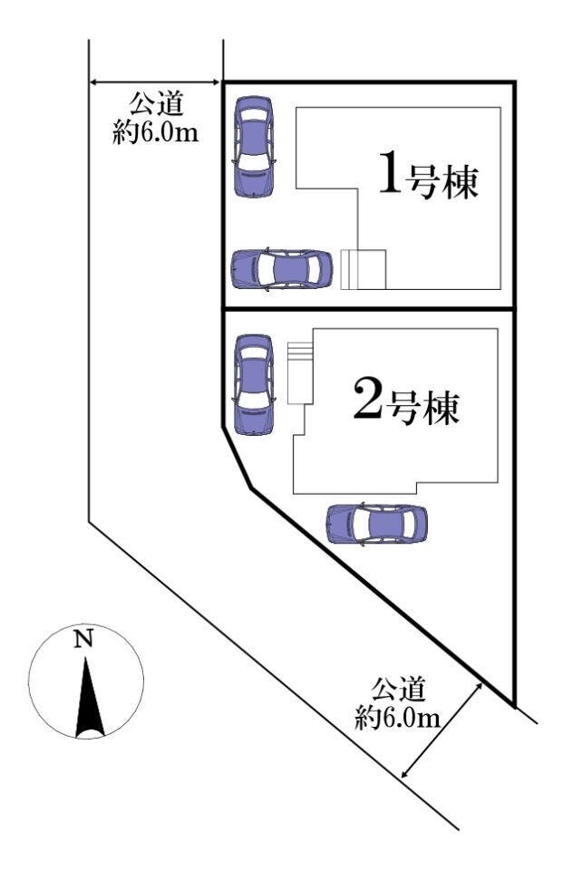 ◎区画図:2号棟