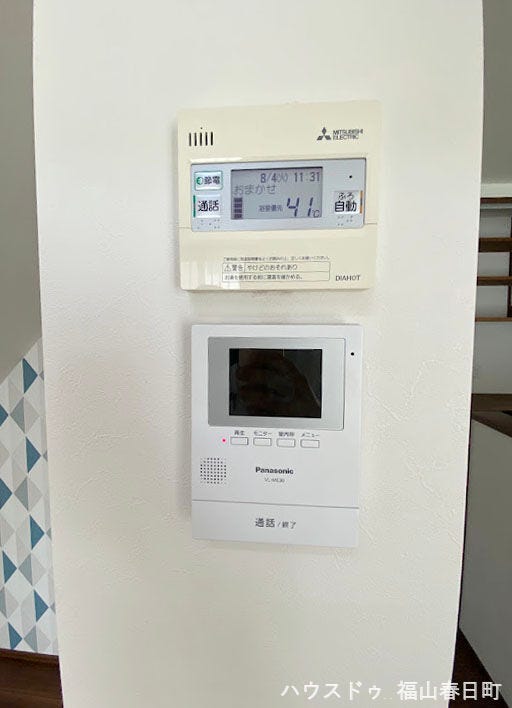 お風呂操作+モニタ付インターホン