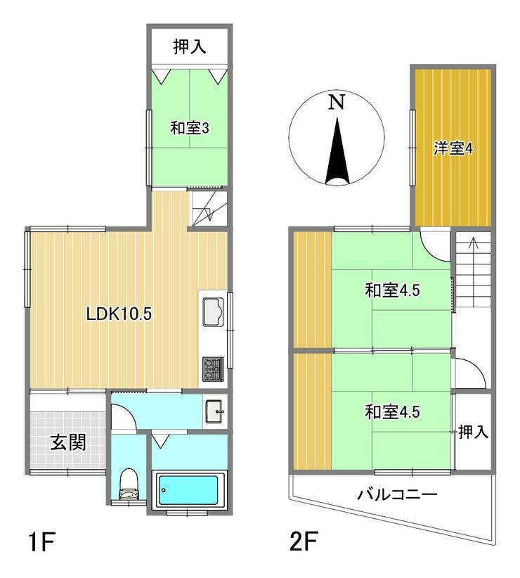 【間取り】
※現在民泊運営中