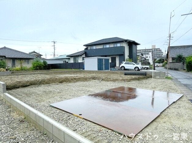 建築はこれからですが、物件周辺を見て回りませんか?建物だけでなく周辺の生活環境も物件購入には大切な要因です。