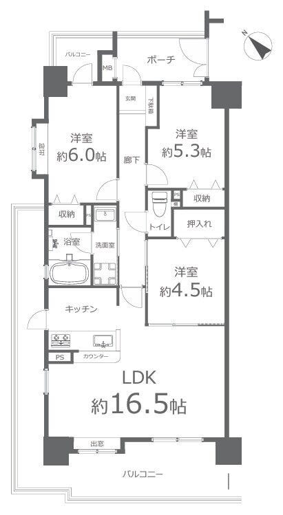【間取り】
間取り