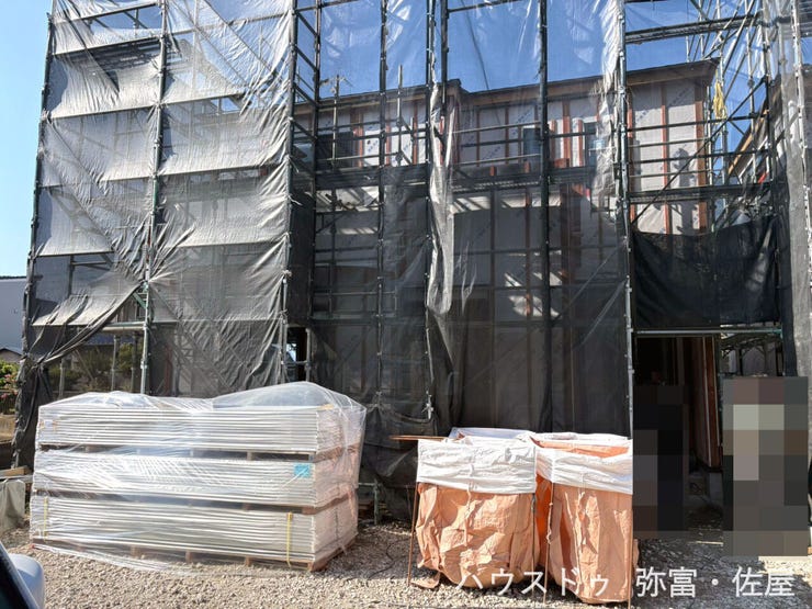 木造サイディング貼2階建て♪セルフクリーニング機能付き外壁材でお手入れ楽々♪外観を美しく保ちます(^^)