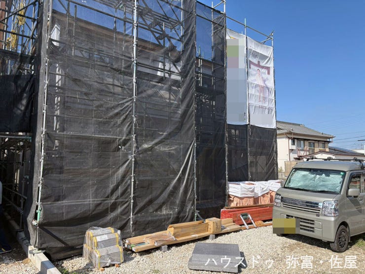 木造サイディング貼2階建て♪セルフクリーニング機能付き外壁材でお手入れ楽々♪外観を美しく保ちます(^^)