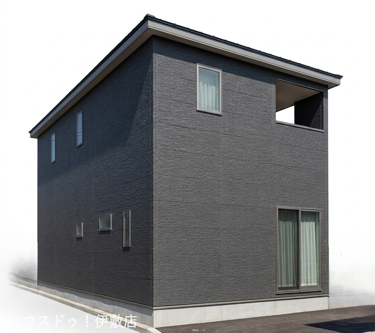 【外観】
【外観パース】
・【最大35万円補助対象】ZEH水準の省エネ&高断熱な住まい
※掲載のパースはAI合成によるイメージであり、実際の仕上がりは異なる場合があります