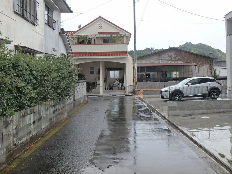 南側道路 2026.09.03 雨天時