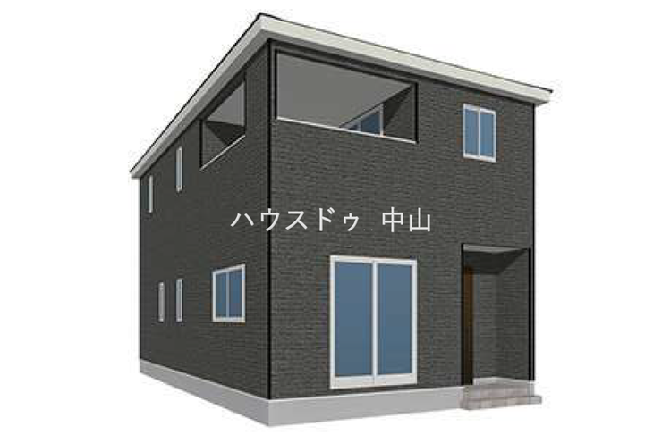 【外観】
\堂々とした佇まいの新築戸建/
洗練された外観デザインが街並みに映える一邸。住まうご家族の誇りとなる、美しさと安心感を兼ね備えた住まいです。