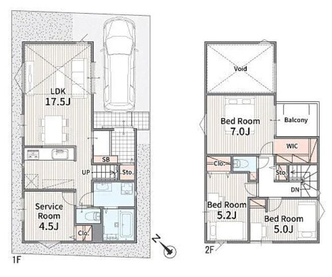 【間取り】
細部までこだわった間取りが、住むほどに毎日の快適さを実感させてくれます。