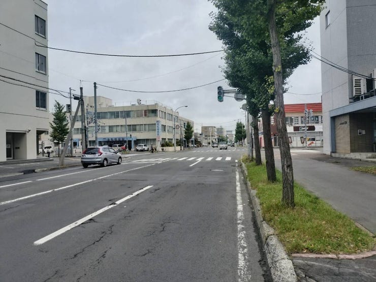 前面道路