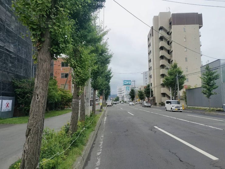 前面道路