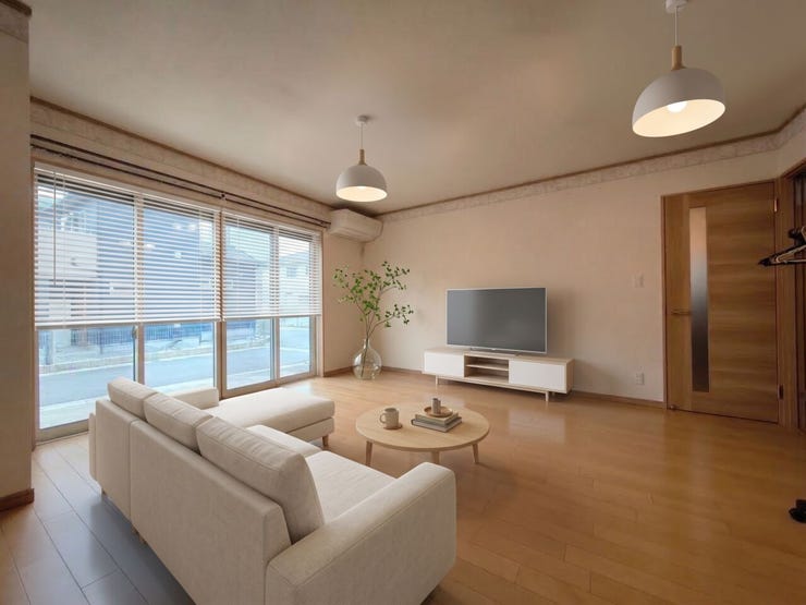 【Living】こちらの画像はAIによる家具イメージです。お部屋の雰囲気を感じてみてください♪