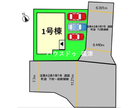 《糟屋郡新宮町下府5丁目 新築戸建》
※現況優先