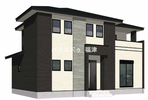 【外観】
《福岡市東区塩浜1丁目 新築戸建》
完成イメージです♪
※現況優先