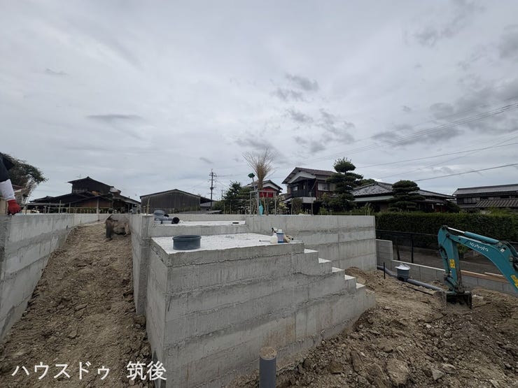【着々と工事が進む建築中の現地】陽当たり具合や周囲のまちなみを実際にお確かめいただけます!完成前だからこそ見られる魅力も豊富です。