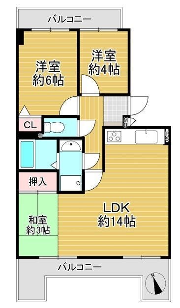 【間取り】
