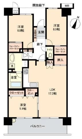 【間取り】