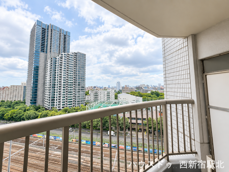 地上12階で眺望良好