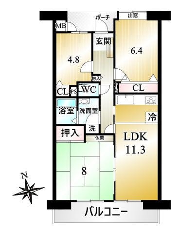 【間取り】