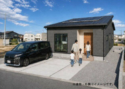 【外観パース】
※パース図はイメージです。実際の仕上がりと異なる場合があります。