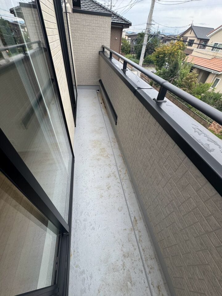 両面バルコニー