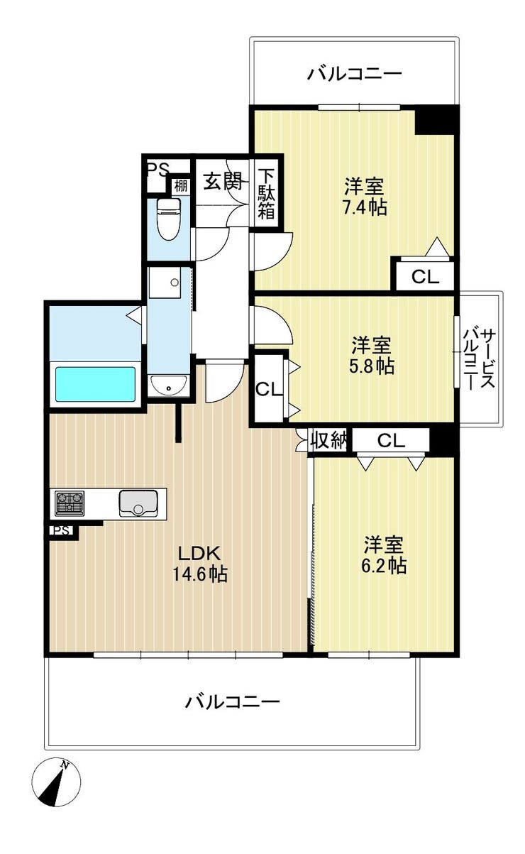 【間取り】