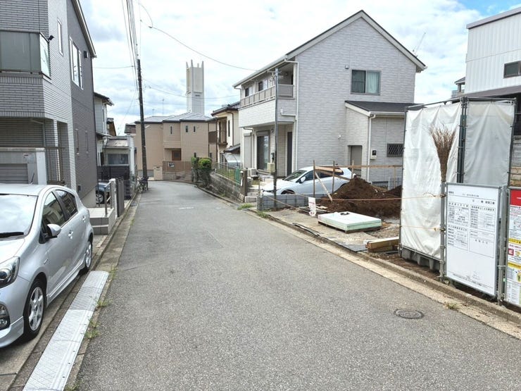 ◎前面道路(5/27撮影)