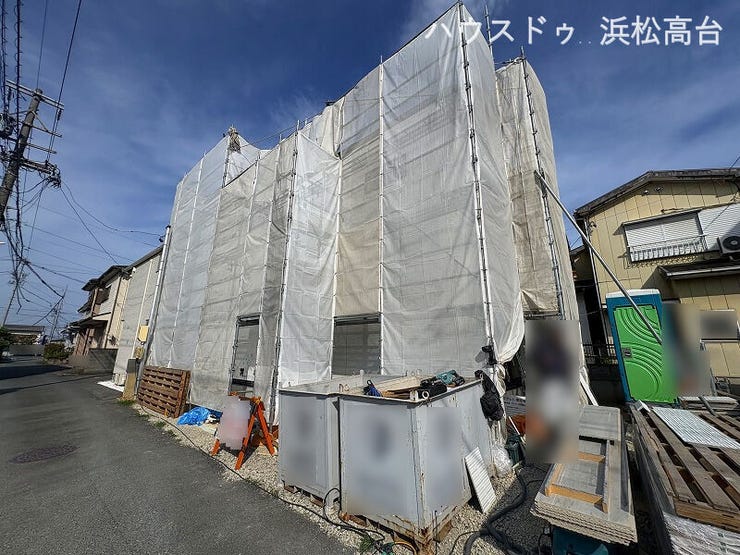【外観】
【appearance】
周辺環境充実のエリアに2026年10月末完成予定です♪