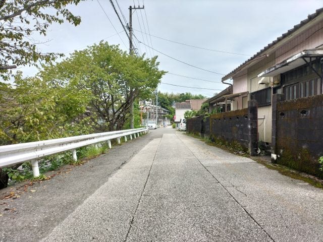 北側道路 西から東方向