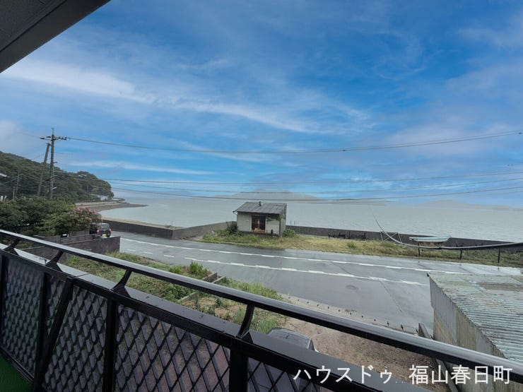 バルコニーから見える景色が素敵です