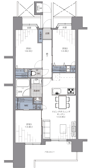 【間取り】
