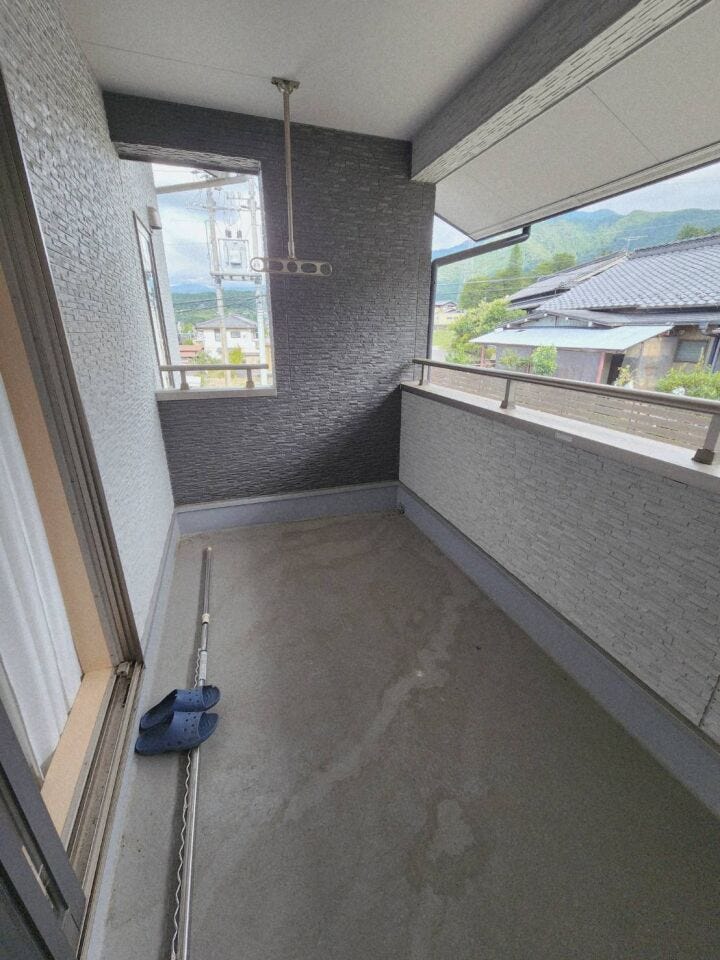 雨の日も安心なインナーバルコニー!