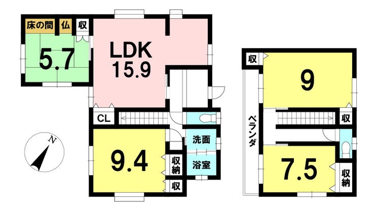 【間取り】