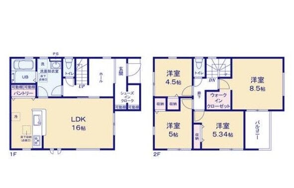 【間取り】
■2号棟・4LDK■