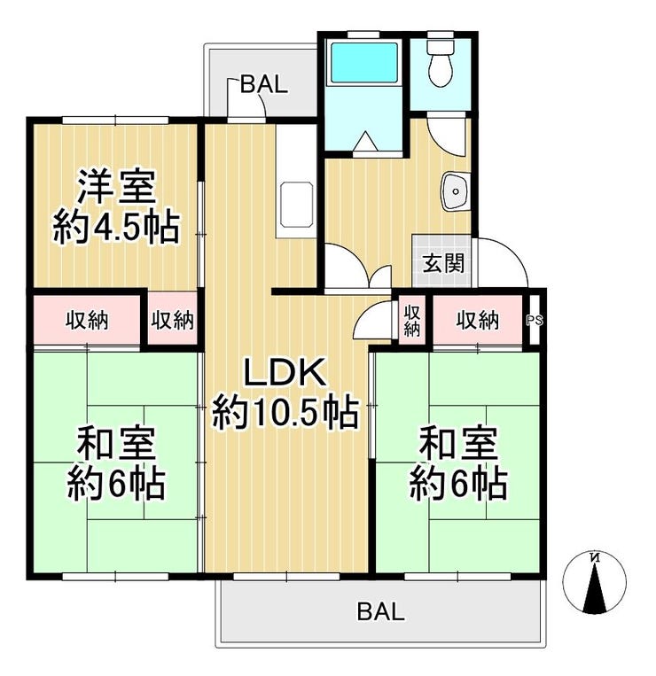 【間取り】