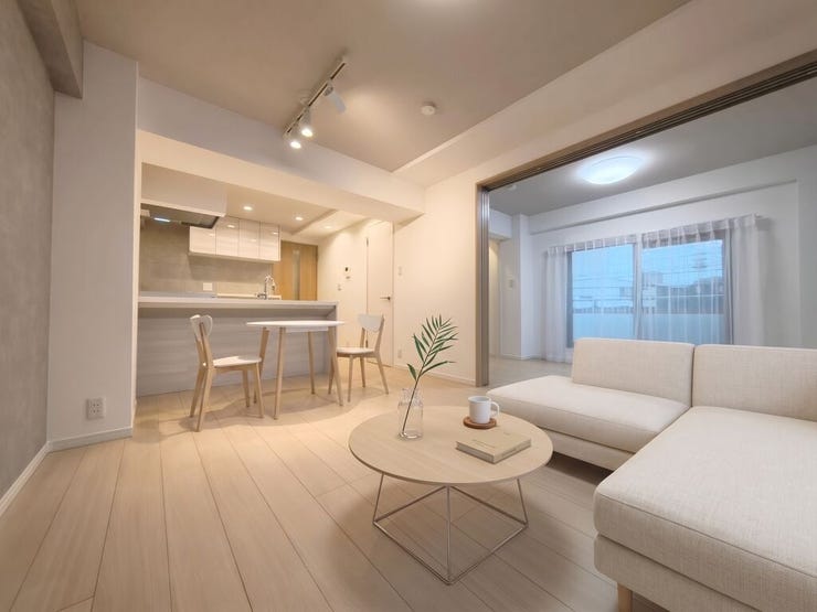 【Living】こちらの画像はAIによる家具イメージです。お部屋の雰囲気を感じてみてください♪