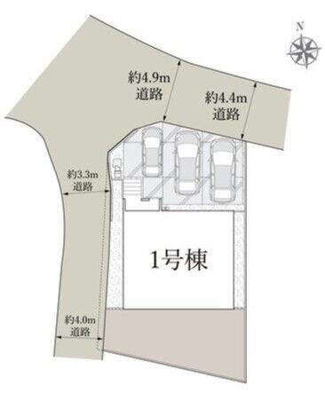 ■1号棟、車2台駐車可能■
