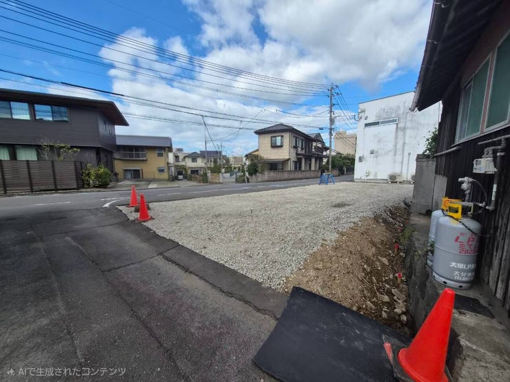 31.75坪
2方向に面した土地です。