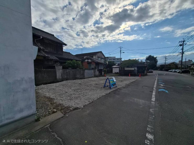 31.75坪
2方向に面した土地です。