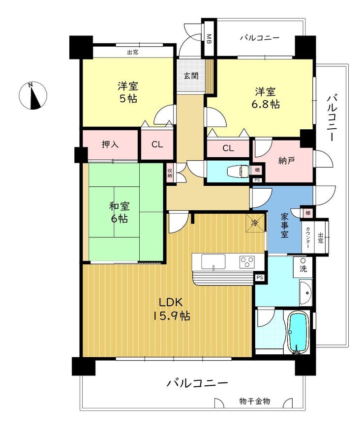 【間取り】