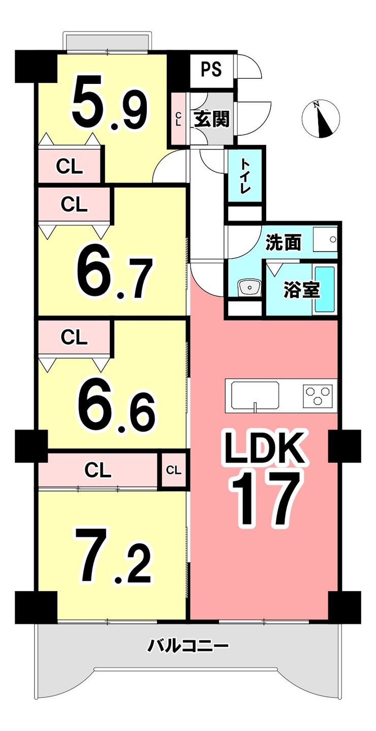 【間取り】