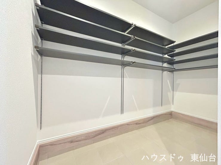収納が多いので、荷物が多い方でも安心して暮らせます。