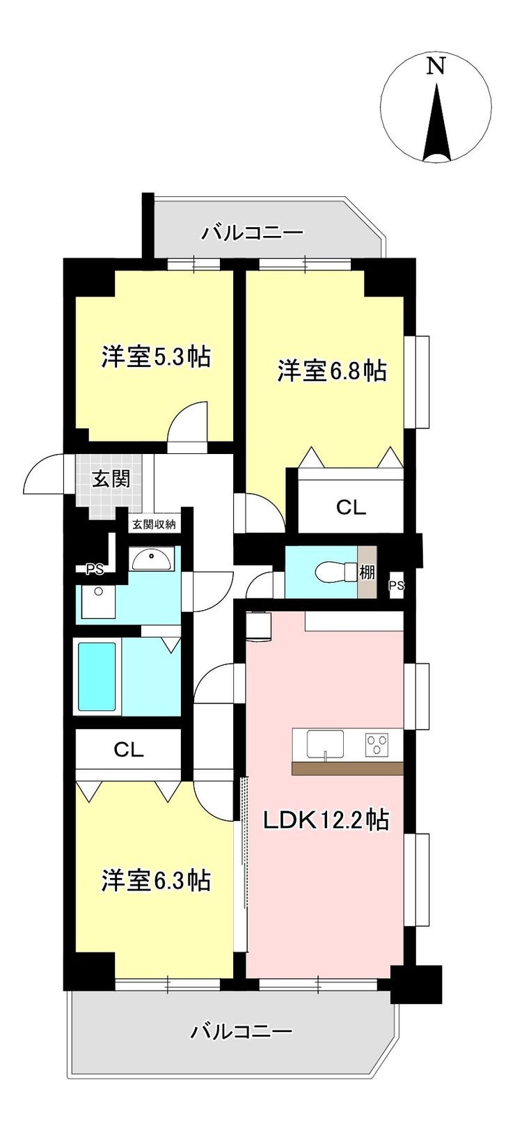 【間取り】