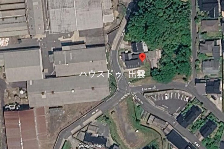 【外観】
航空写真です。約19坪の広さになります。倉庫置場などに利用がお勧めです。荷物の収納スペースなどに使えそうです。