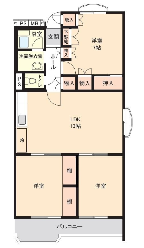 【間取り】