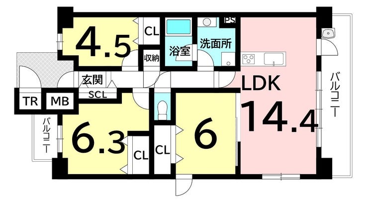 【間取り】