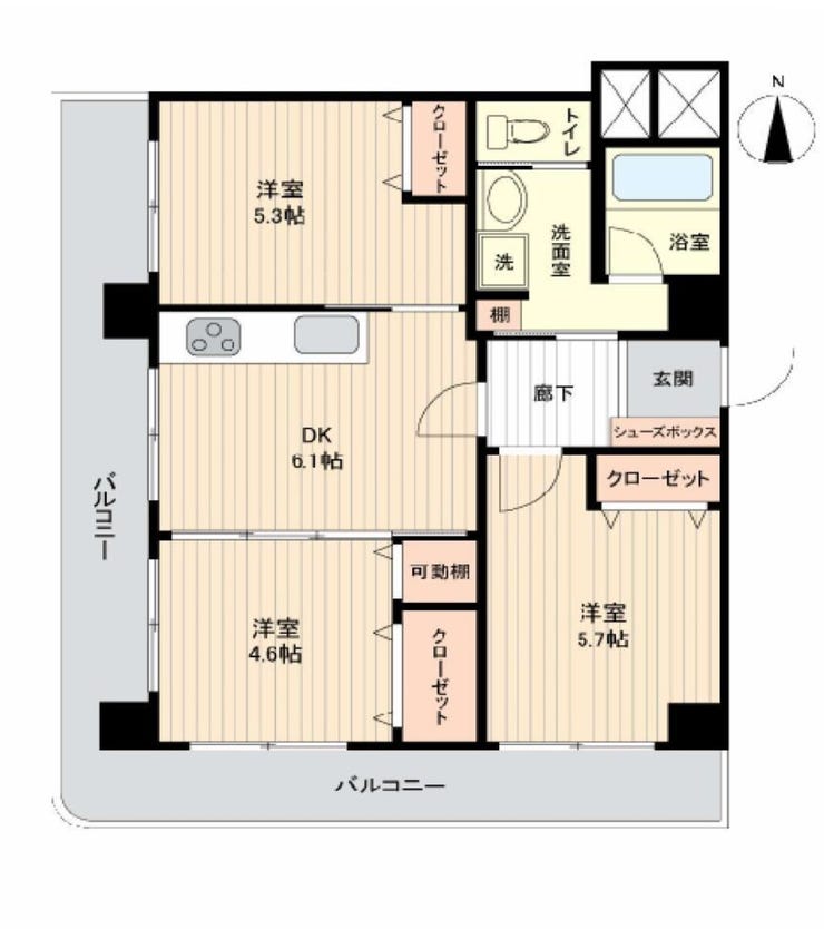 【間取り】
