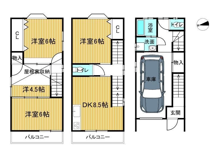 【間取り】