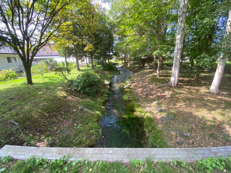 近隣の様子② 小川が流れる自然豊かな住環境♪
