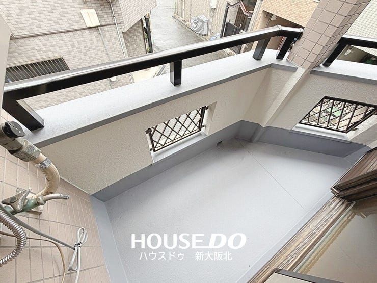 ■ゆとりあるバルコニーは、洗濯物干しはもちろん、外の空気を感じながらちょっとした気分転換にも使えるスペースです!
